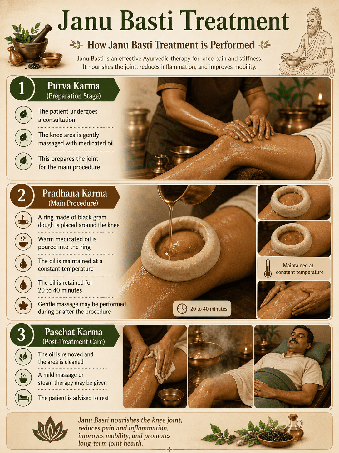 Janu Basti at Dhanvanthri Ayurveda Vaidya Salai – Madurai
