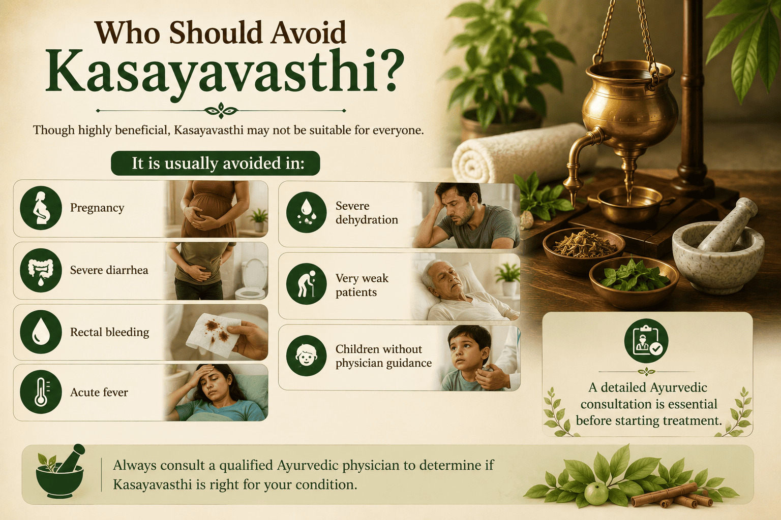 Kasayavasthi at Dhanvanthri Ayurveda Vaidya Salai – Madurai