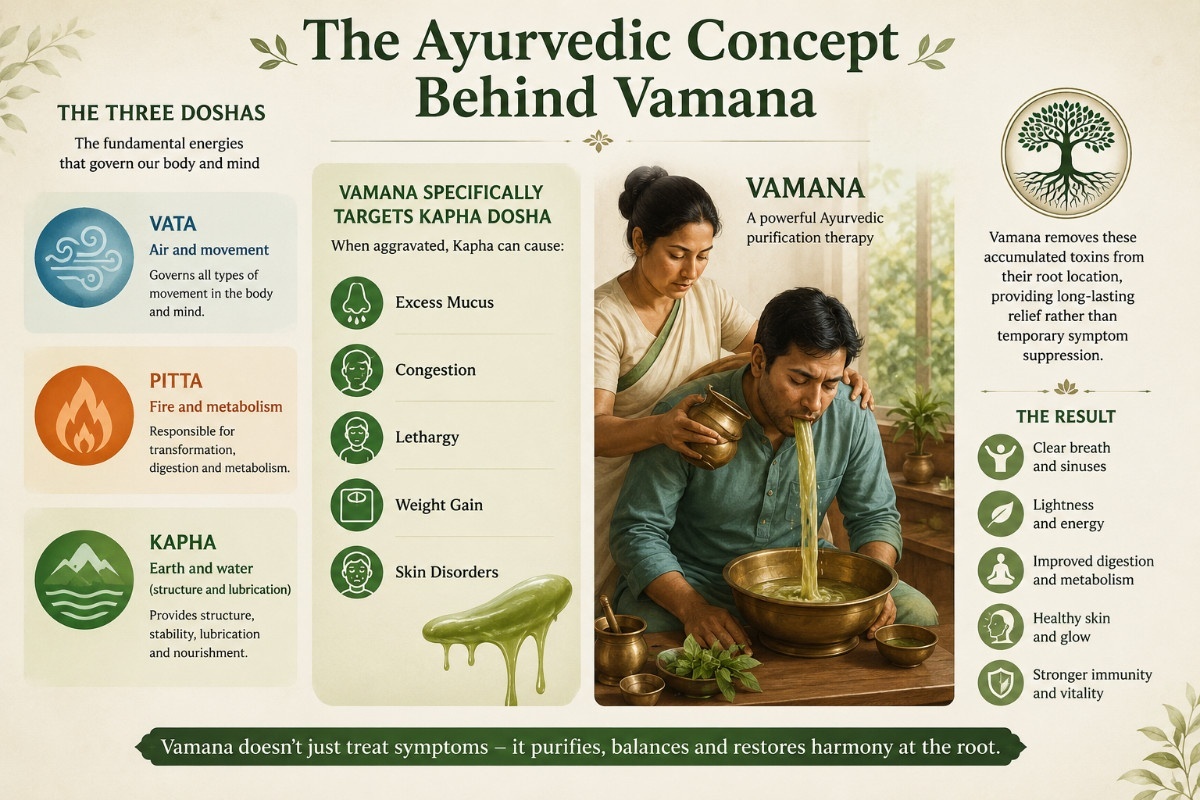 Vamana at Dhanvanthri Ayurveda Vaidya Salai – Madurai