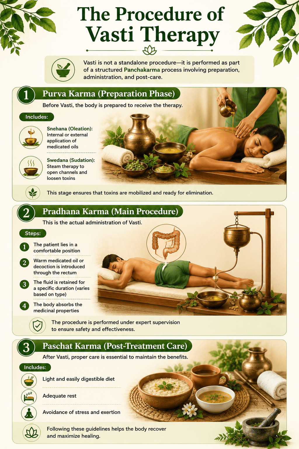 Vasti at Dhanvanthri Ayurveda Vaidya Salai – Madurai