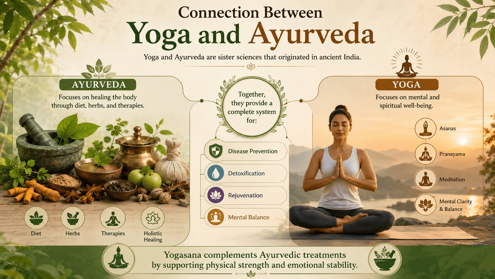 Yogasana at Dhanvanthri Ayurveda Vaidya Salai – Madurai