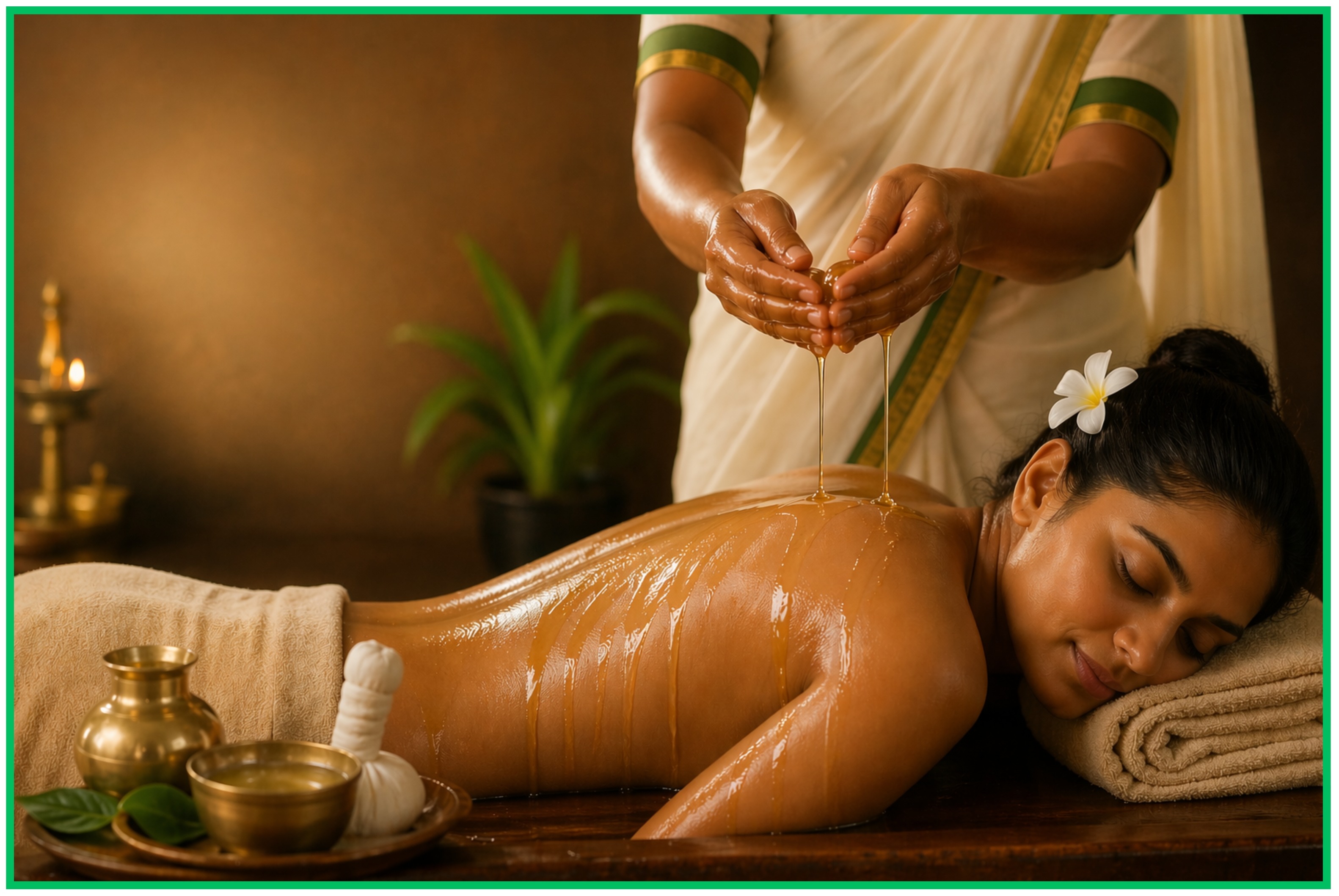 Pizhichil at Dhanvanthri Ayurveda Vaidya Salai – Madurai
