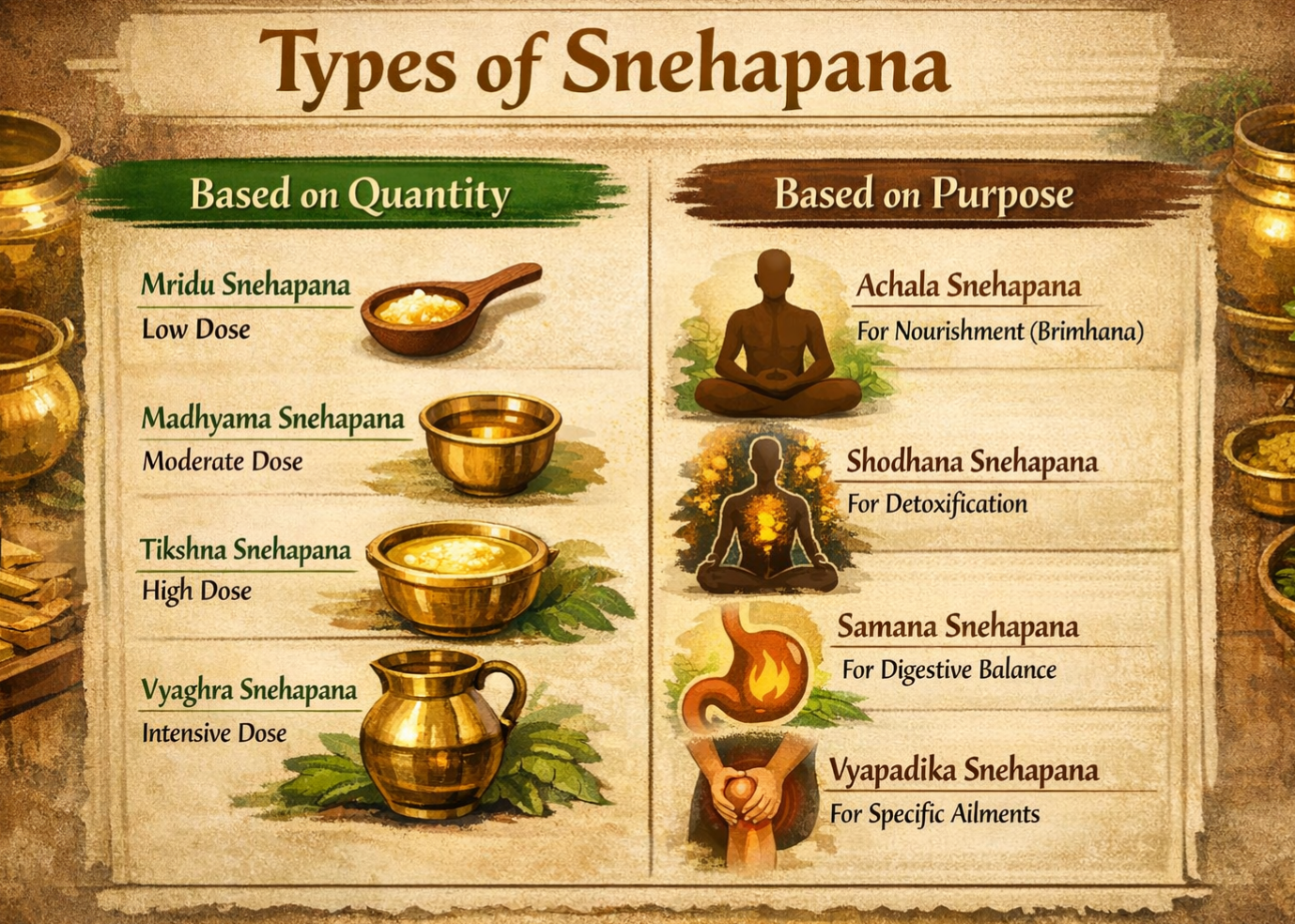 Snehapana at Dhanvanthri Ayurveda Vaidya Salai – Madurai