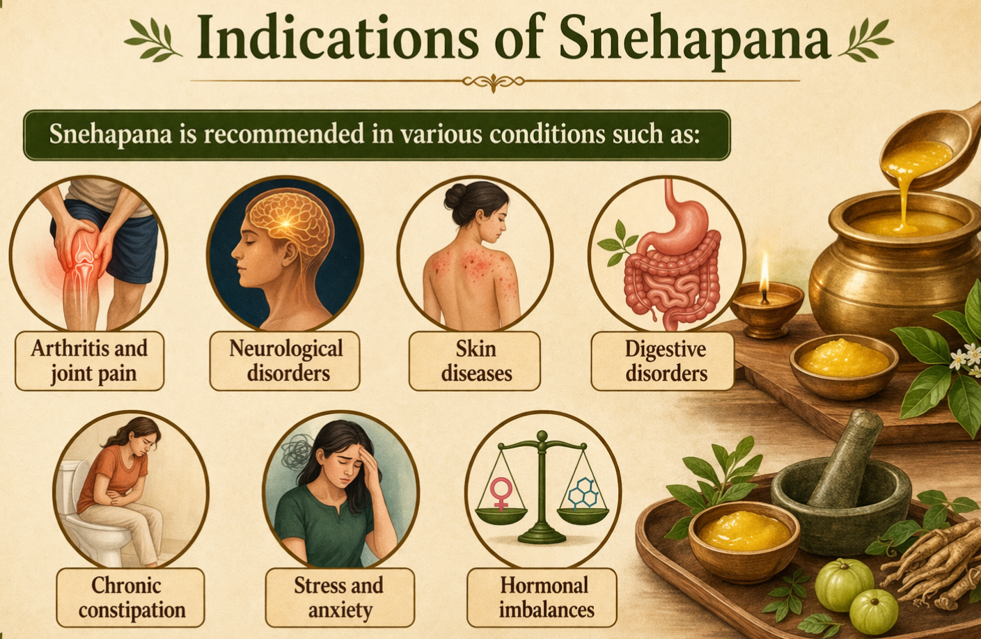 Snehapana at Dhanvanthri Ayurveda Vaidya Salai – Madurai
