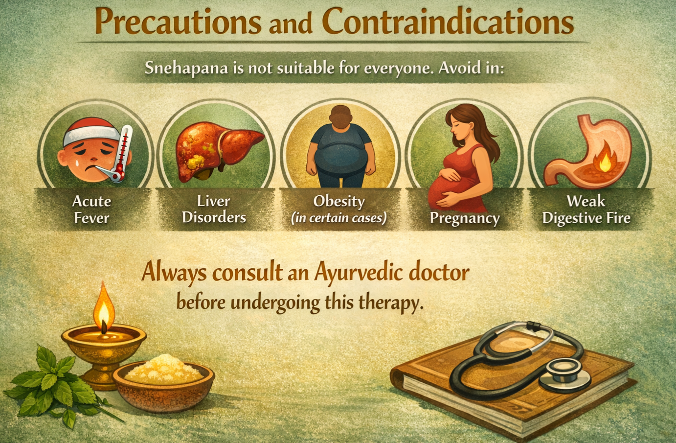 Snehapana at Dhanvanthri Ayurveda Vaidya Salai – Madurai